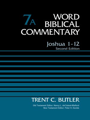 cover image of Joshua 1-12, Volume 7A
